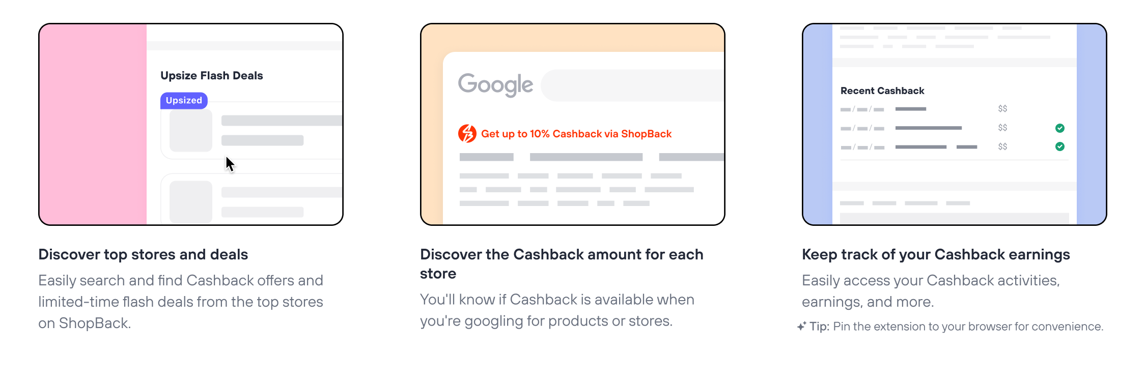 Benefits of using ShopBack button - 2